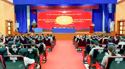 Đại biểu Hội đồng nhân dân phường Nha Trang tiếp xúc cử tri 33 tổ dân phố trước kỳ họp thứ 3, nhiệm kỳ 2026-2031